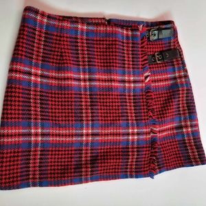 Forever 21 plaid mini skirt size medium